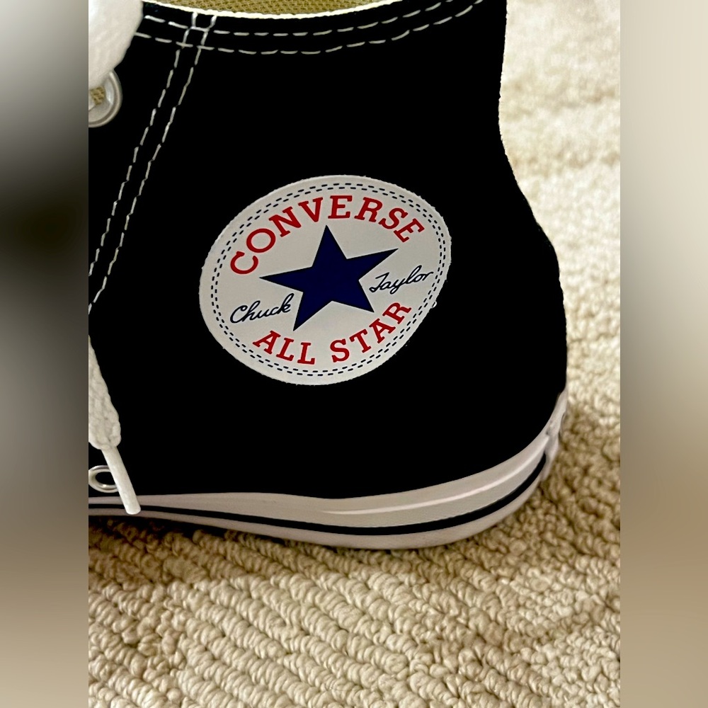 Black Converse Chuck Taylor All Star Hightops